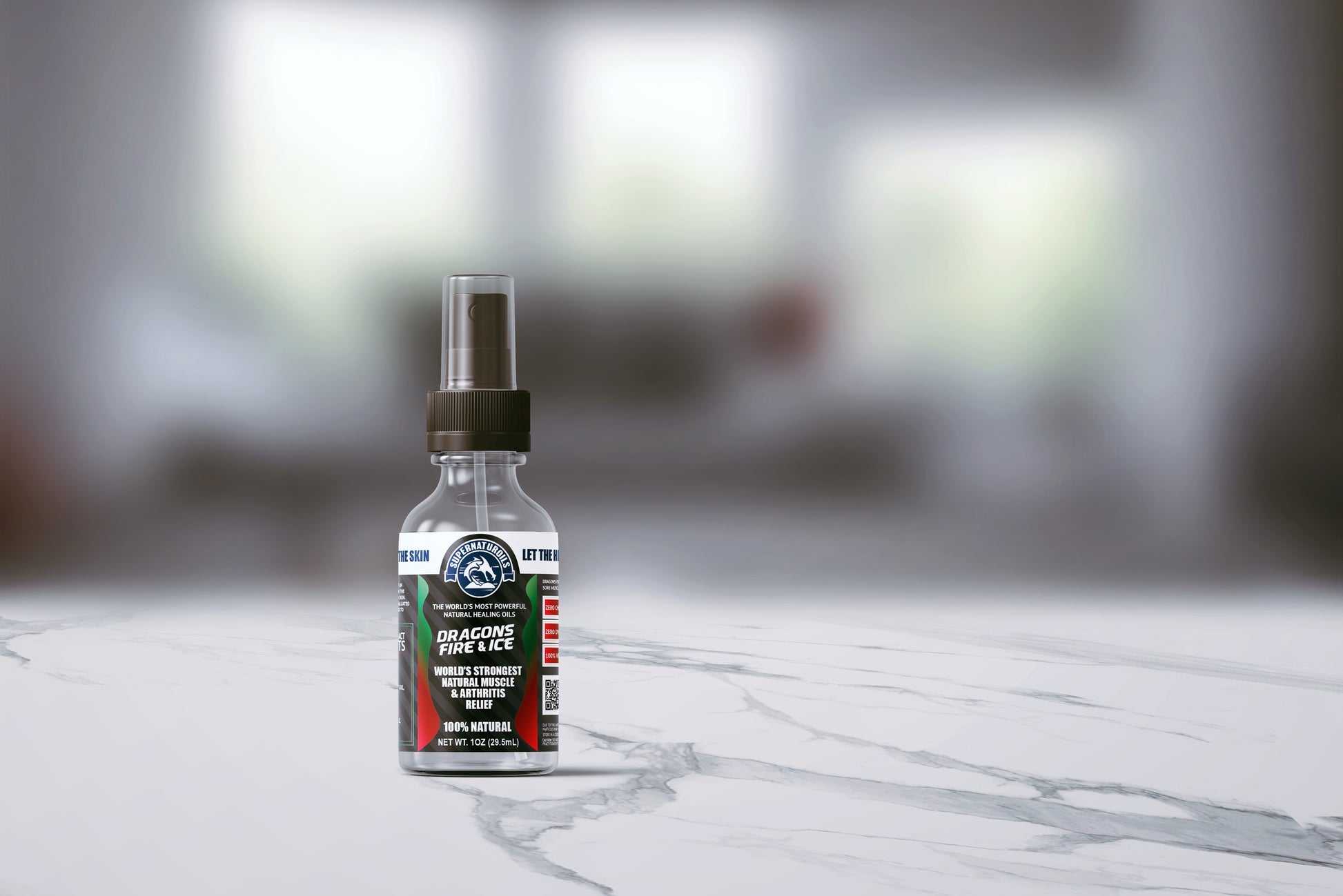 Dragons Fire & Ice  Muscle & Arthritis Relief 100% Natural